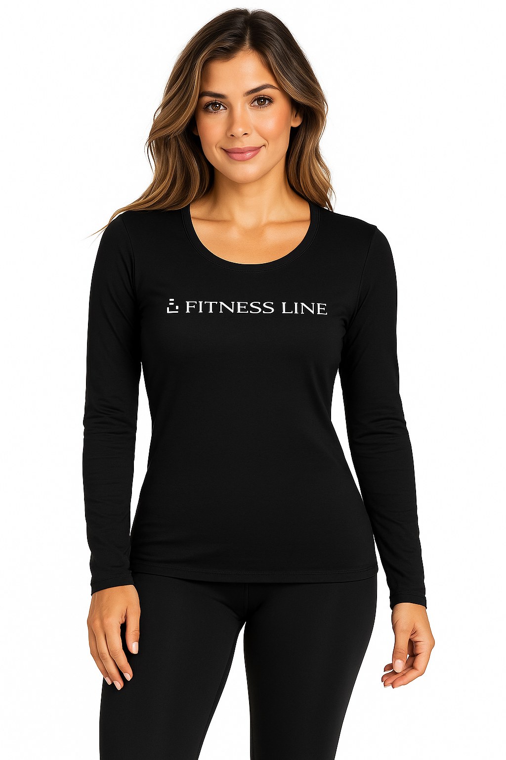 Crew Neck Long Sleeve T-Shirt
