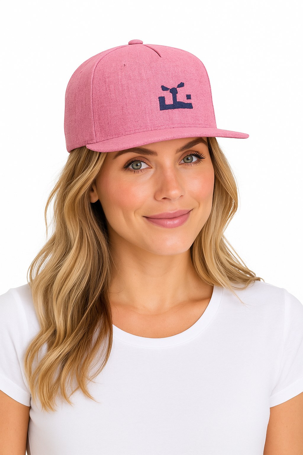 Panel Cap Baby Pink