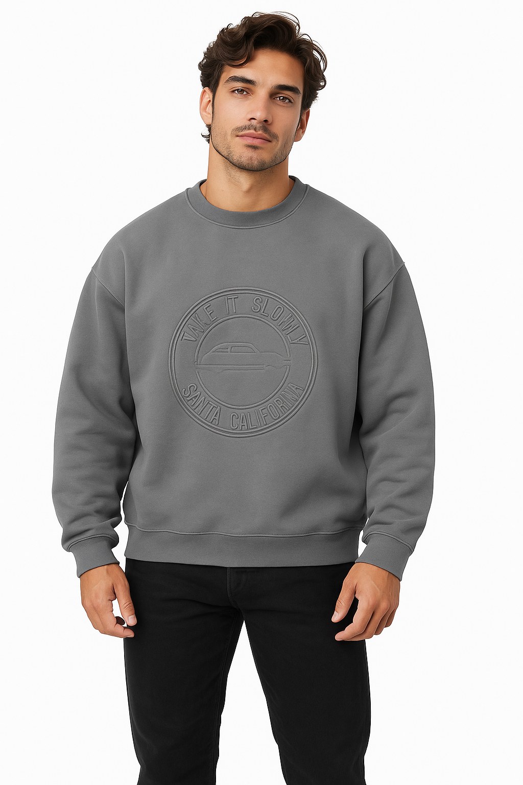 Man Fall Gym Long Sleeve Sweatshirt